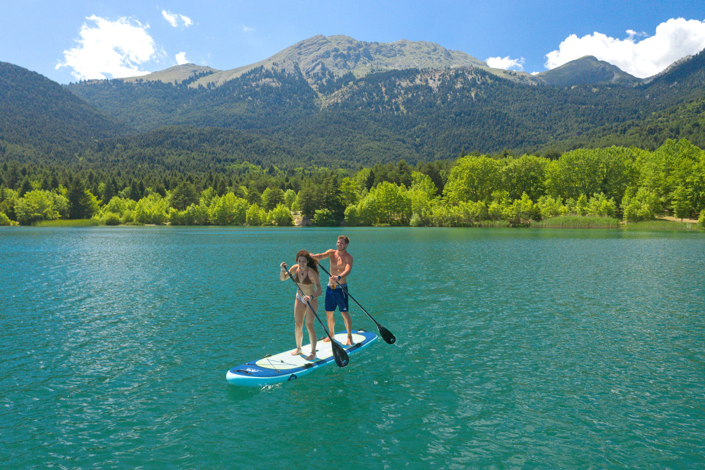 Aqua Marina Super Trip 12’2” Inflatable Stand Up Paddle Board with Kit