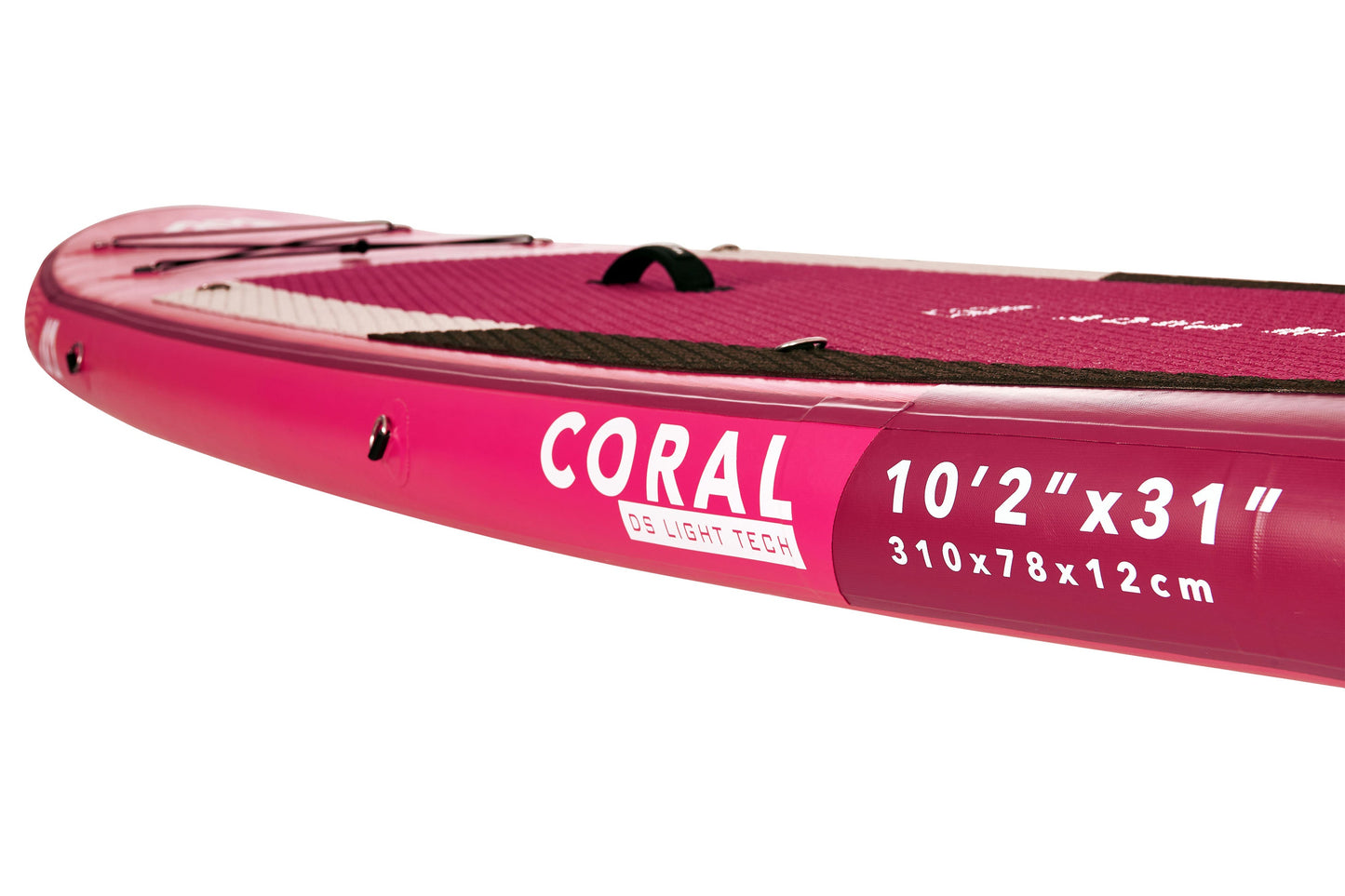 Aqua Marina Coral 10’2” Inflatable Stand Up Paddle Board with Kit