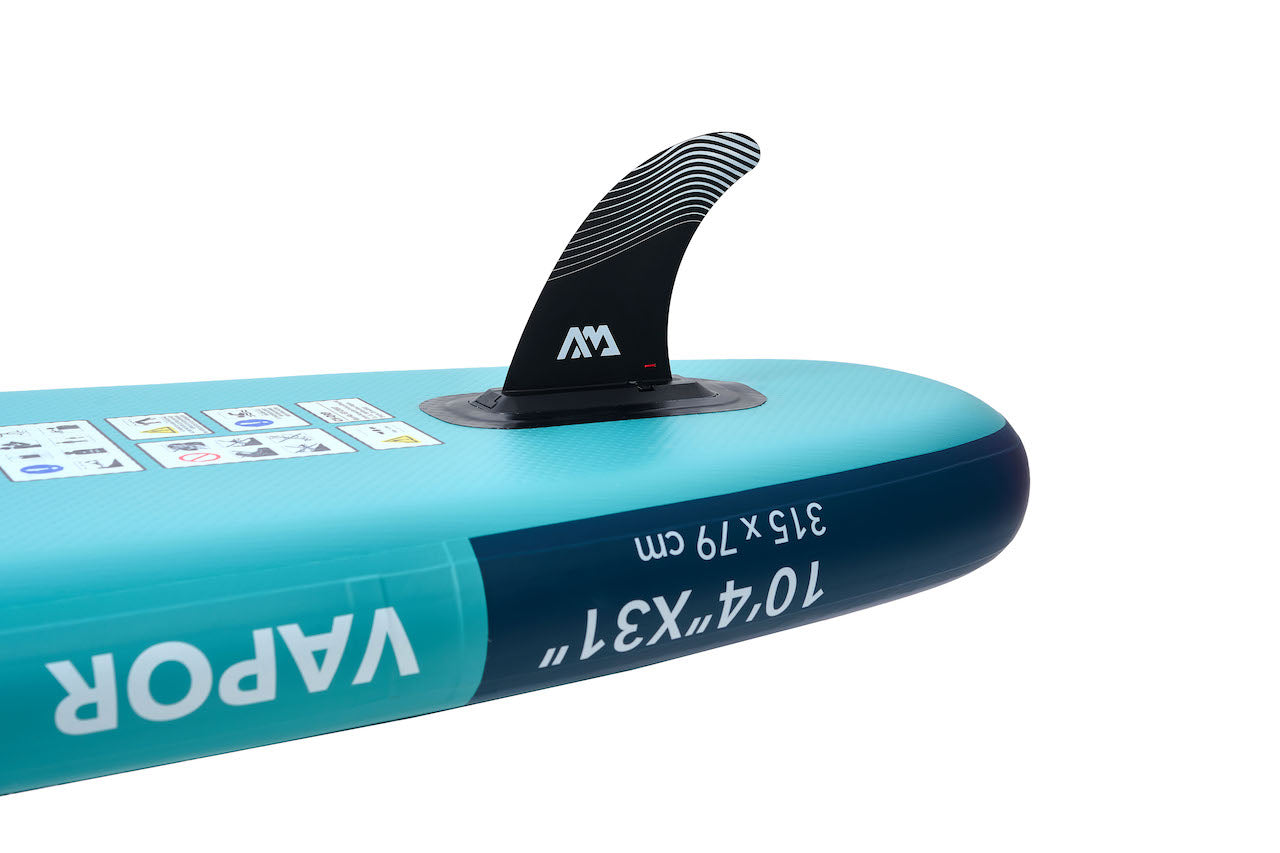 Aqua Marina Vapor 10’4” Inflatable Stand Up Paddle Board with Kit