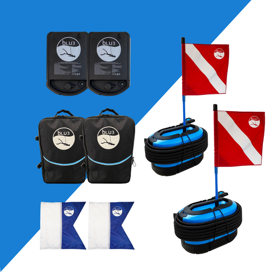 BLU3 Duo Nomad Dive System Basic with Backpack - 1 Battery