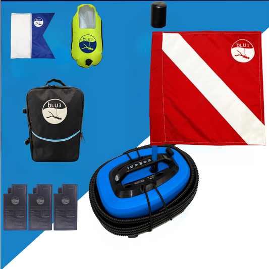 BLU3 Nomad Mini Dive System Plus with Backpack - 3 Batteries