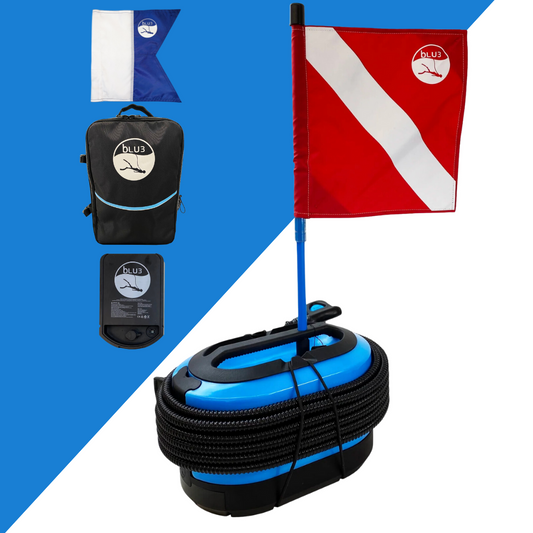 BLU3 Nomad Dive System Basic with Backpack - 1 Battery
