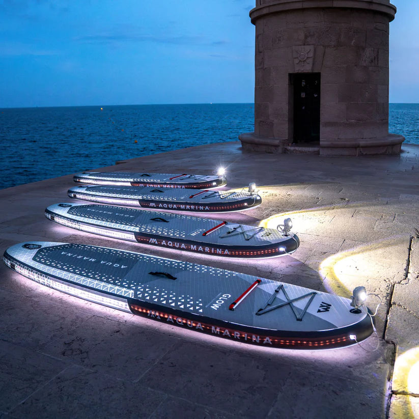 Aqua Marina Glow 10’4” Inflatable Stand Up Paddle Board with Kit