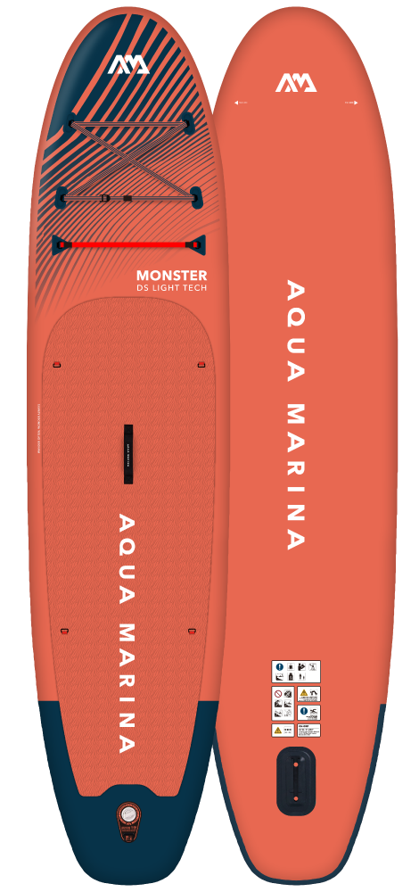Aqua Marina Monster 12’0” Inflatable Stand Up Paddle Board with Kit