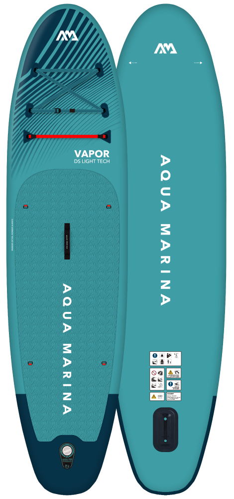 Aqua Marina Vapor 10’4” Inflatable Stand Up Paddle Board with Kit