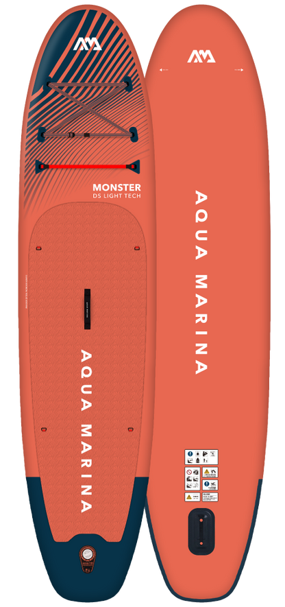 Aqua Marina Monster 12’0” Inflatable Stand Up Paddle Board with Kit