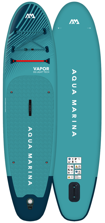 Aqua Marina Vapor 10’4” Inflatable Stand Up Paddle Board with Kit